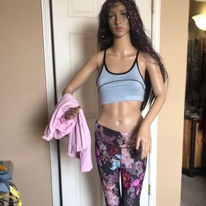 Blue and Pink Sports Bra Intimates for Comfort and Style